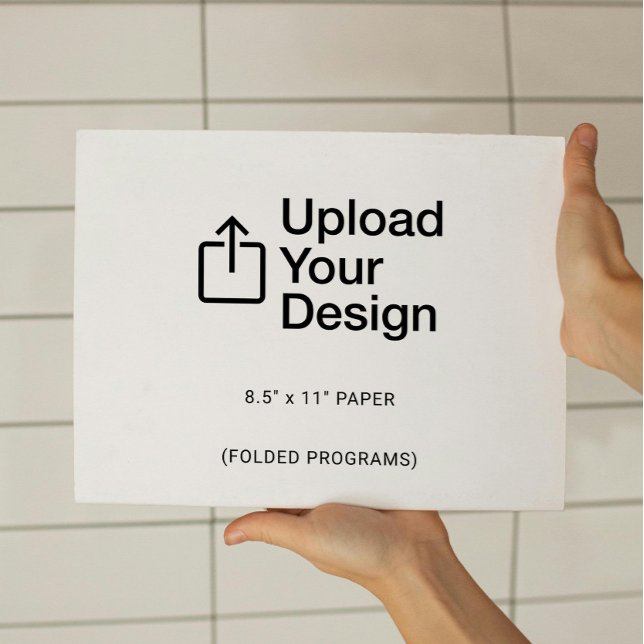 Planilha de 8,5" x 11" - Programas dobrados (Criador carregado)