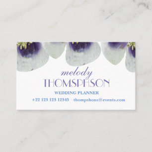 Planner de Casamento, Cartões de visitas Elegantes