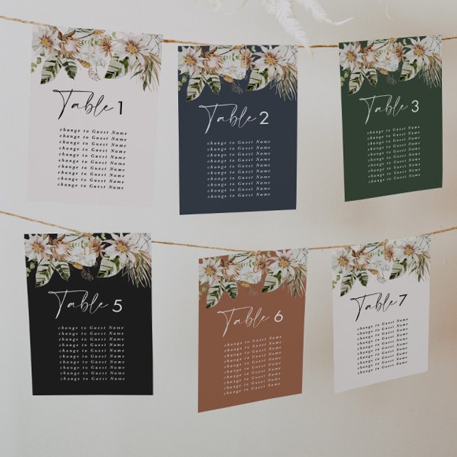 Plano de assentos da mesa de casamento elegante tr (Criador carregado)