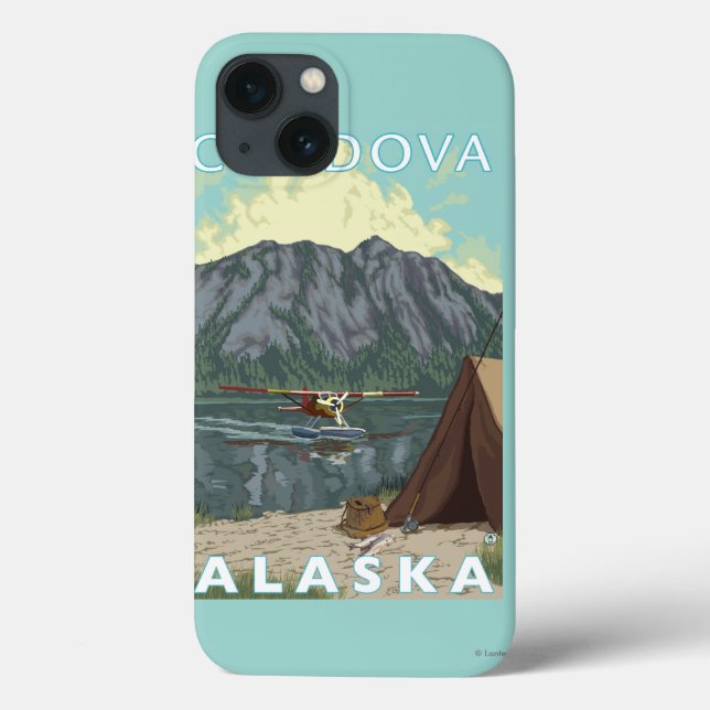 Plano de Bush & pesca - Cordova, Alaska (Verso)