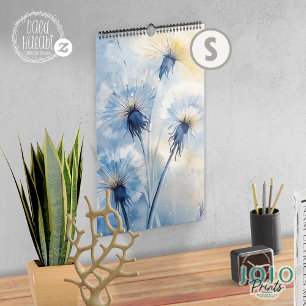 Plano de Fundo Dandelion Flor do Calendário 2025