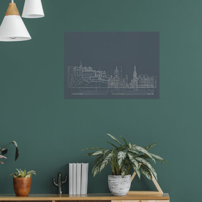 Plano de Fundo de Cidade Escura Poster (Sala de Estar 1)