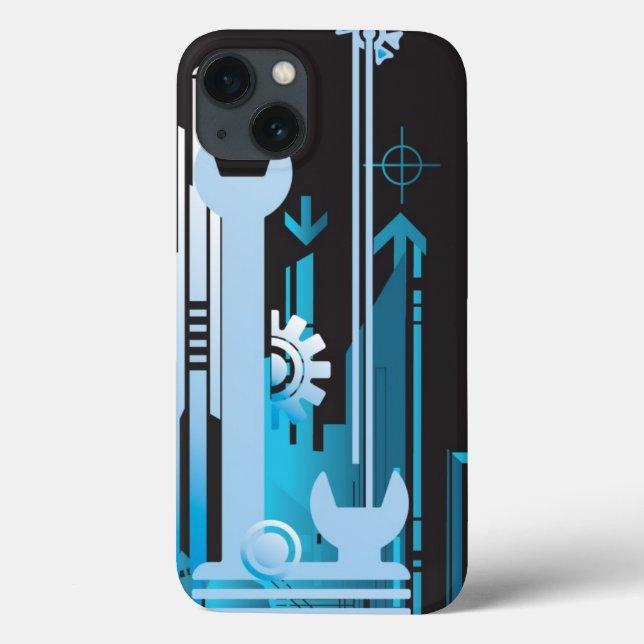 Plano de fundo de meio tom técnico 3 (Verso)