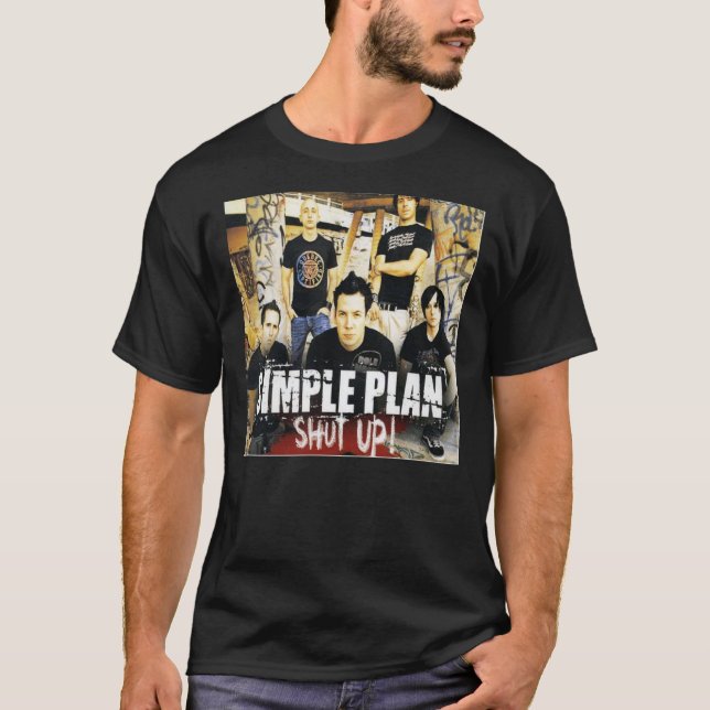 PLANO SIMPLES TOUR 2017 T-Shirt essencial (Frente)