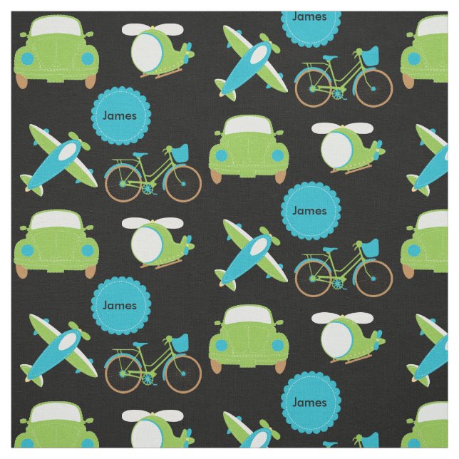 Planos, bicicletas, e tecido do azul dos (Modelo)