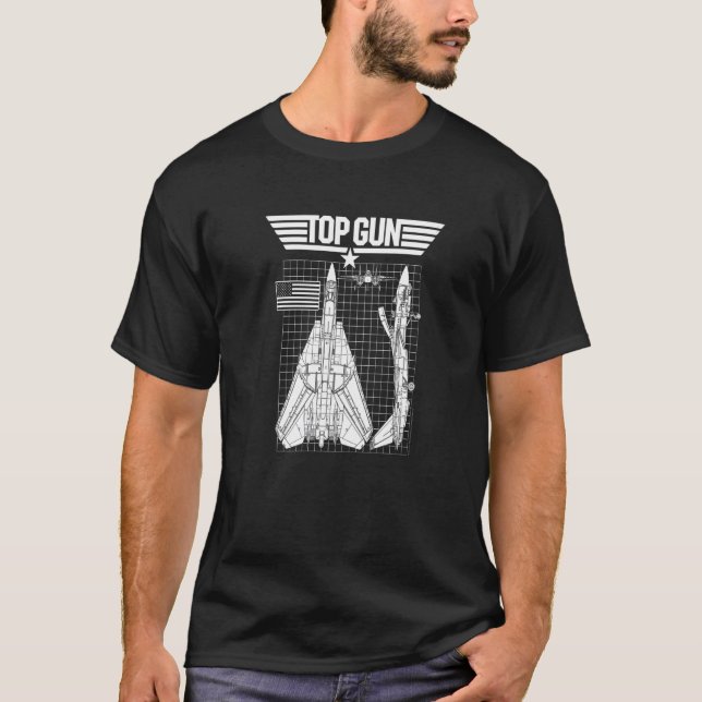 Planos do Top Gun F 14 Tomcat   (Frente)