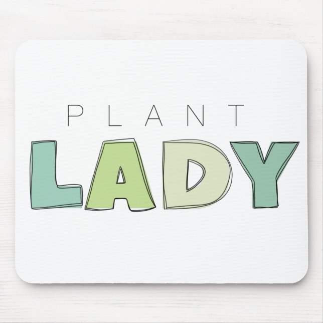 Plant Lady Mousepad (Frente)