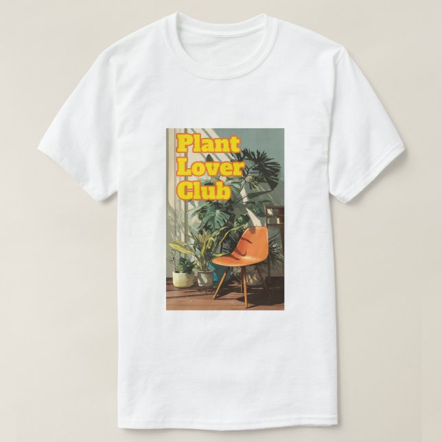 Plant Lover Club T-Shirt (Frente do Design)