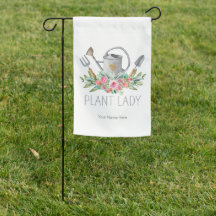 Planta Lady Boho Watercolor Gardener Humor Fazenda