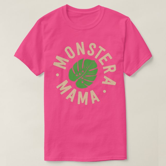 Planta Mãe Oferece Camisa Da Planta Monstera Mama  (Frente do Design)