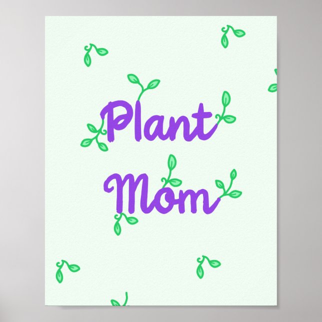 Planta Mãe Poster (Frente)