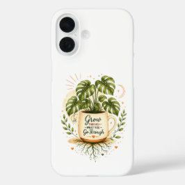 Planta Monstera em Caneca de Café | Botânica Aconc