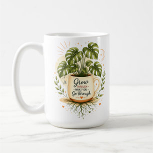 Planta Monstera em Caneca de Café Caneca botânic