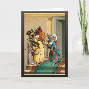 Plantações de Natal - cartões de Natal