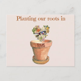 Plantando nossas raízes no Texas novo anúncio em c