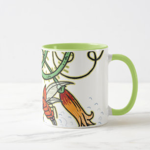 Plantas e caneca dos insetos