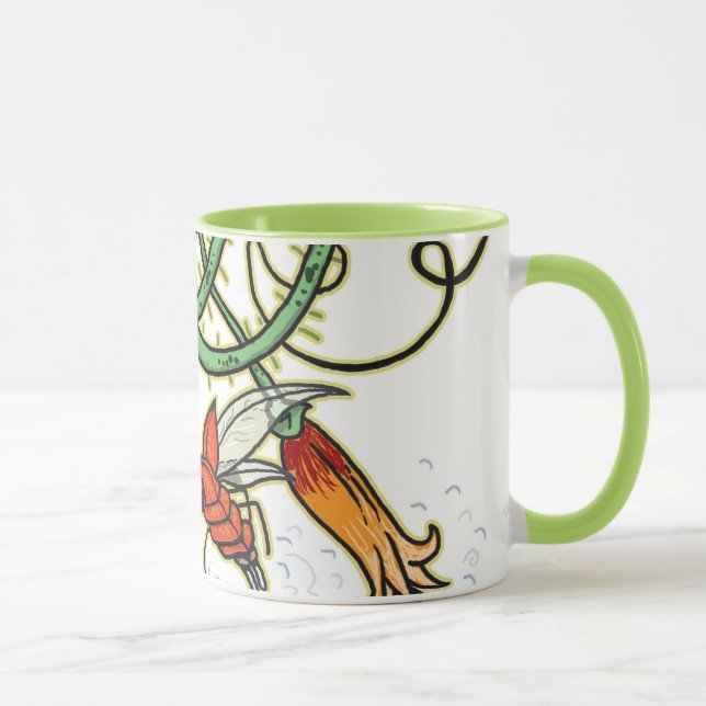 Plantas e caneca dos insetos (Direita)