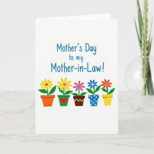 Plantas para o Dia das Mães Cartão