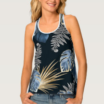 plantas tropicais de folhas escuras