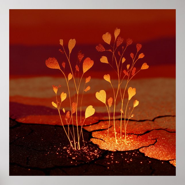 Plântulas Emergentes - Poster Solarpunk (Frente)