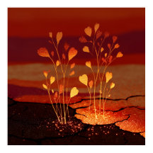 Plântulas Emergentes - Poster Solarpunk