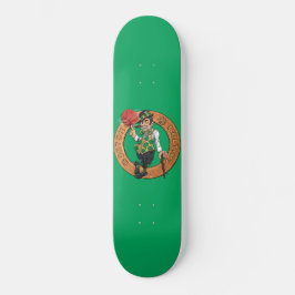 Plataforma afortunada do skate do Leprechaun