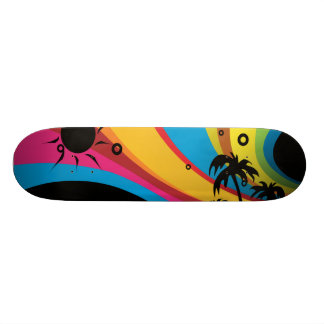 Plataforma do skate da praia da palmeira do