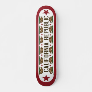 Plataforma do skate da república de Califórnia