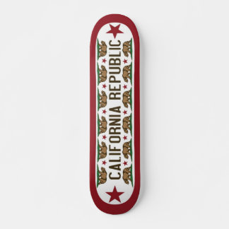 Plataforma do skate da república de Califórnia
