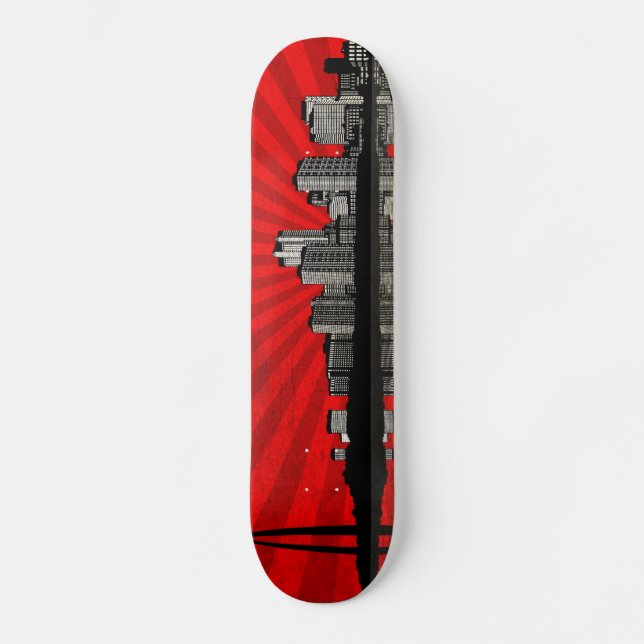 Plataforma do skate da skyline de St Louis (Frente)
