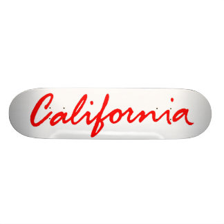 Plataforma do skate de Califórnia do vintage