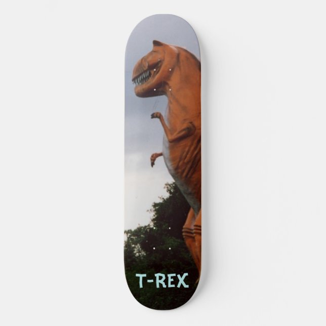 Plataforma do skate do dinossauro de Rex T-Rex do (Frente)