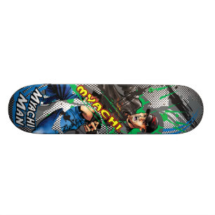 Plataforma do skate do homem de Myachi