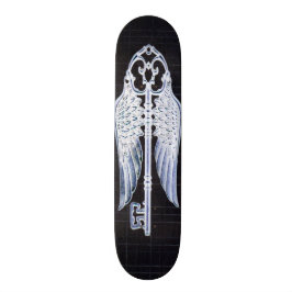 Plataforma subterrânea urbana do skate da chave de