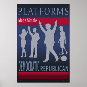 Plataformas simplificadas de Poster 1