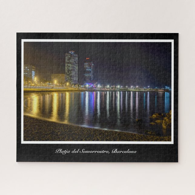 Platja del Somorrostro, Quebra-cabeça de Barcelona (Horizontal)