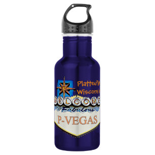 Platteville, Wisconsin P-Vegas — Garrafas de Água
