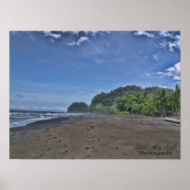 Playa Hermosa Costa Rica Poster (Frente)