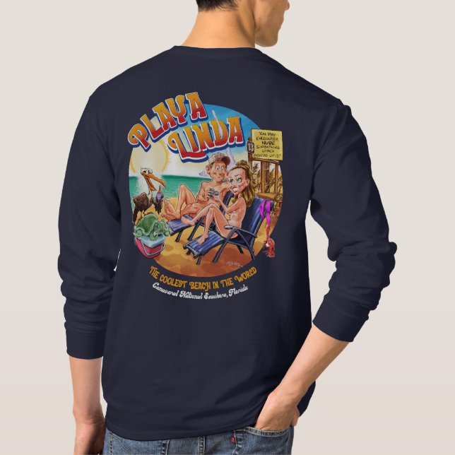 PlayaLinda Beach T-Shirt (Verso)