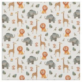 Playcolor Watercolor Safari Animal v.2 tecido