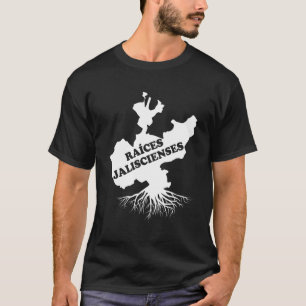 Playera Camisa De Jalisco Mexico Raices Heritage