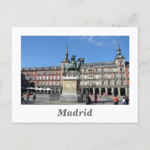 Plaza Mayor, Madrid Cartão postal