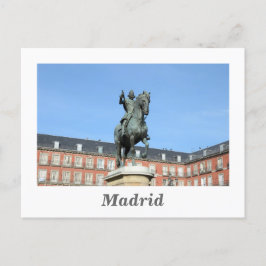 Plaza Mayor, Madrid Cartão postal