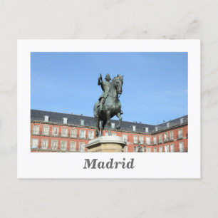 Plaza Mayor, Madrid Cartão postal