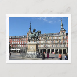 Plaza Mayor, Madrid Cartão postal