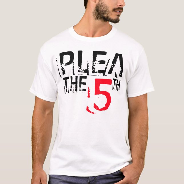 Plea The 5 — T-Shirt (Frente)