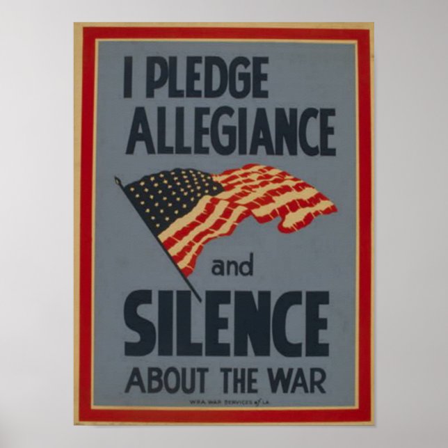 Pledge Leiance - 1941 poster (Frente)