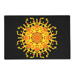 Plexo solar Chakra - Anna Rosa da mandala dourada