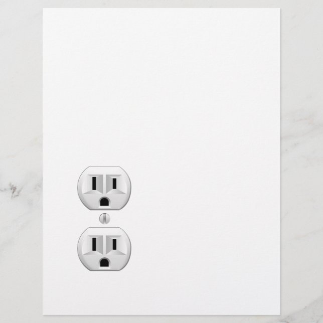 Plug-elétrico Clique para Personalizar Decor de Co (Frente)