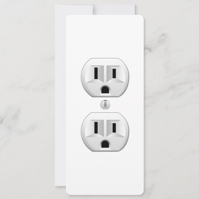 Plug-elétrico Clique para Personalizar Decor de Co (Frente)